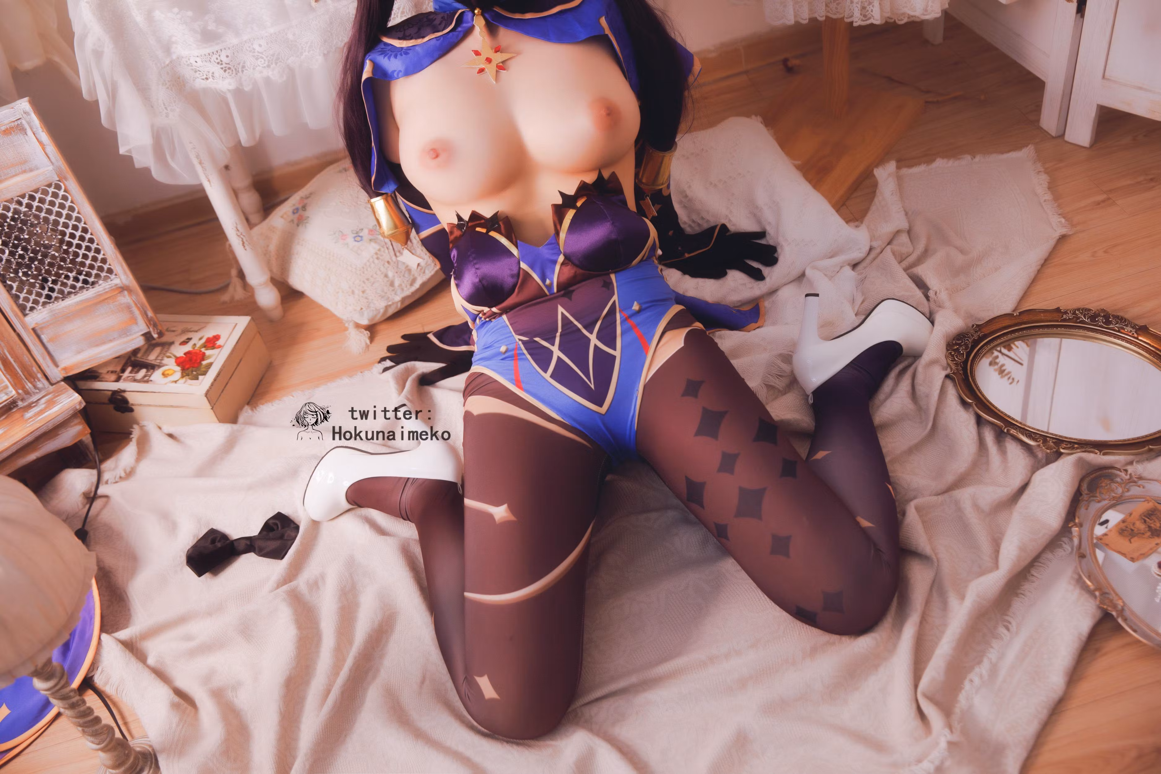 原神 Mona 动漫法师服角色扮演 北乃芽子