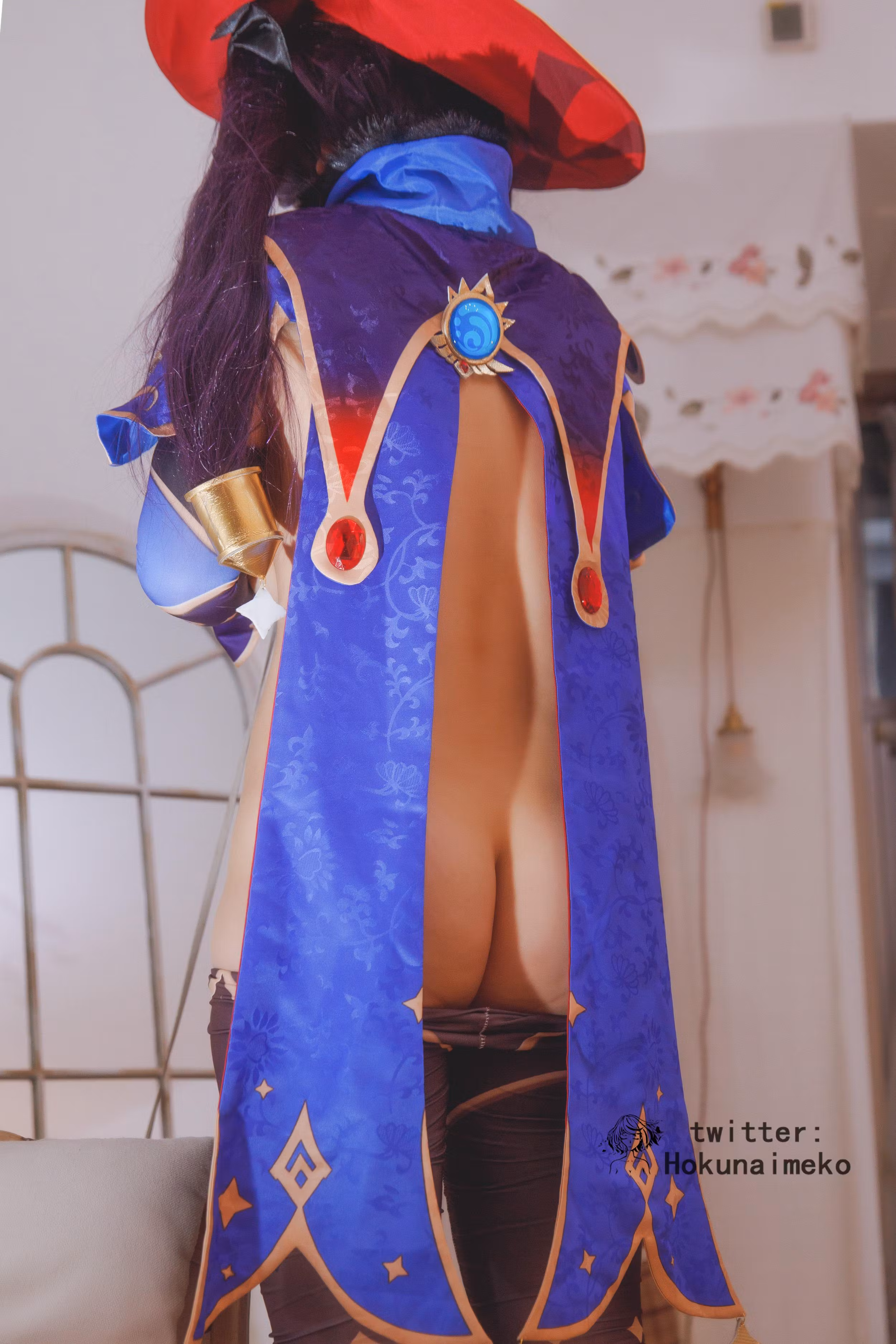 原神高还原魔女莫娜套图 北乃芽子 HD