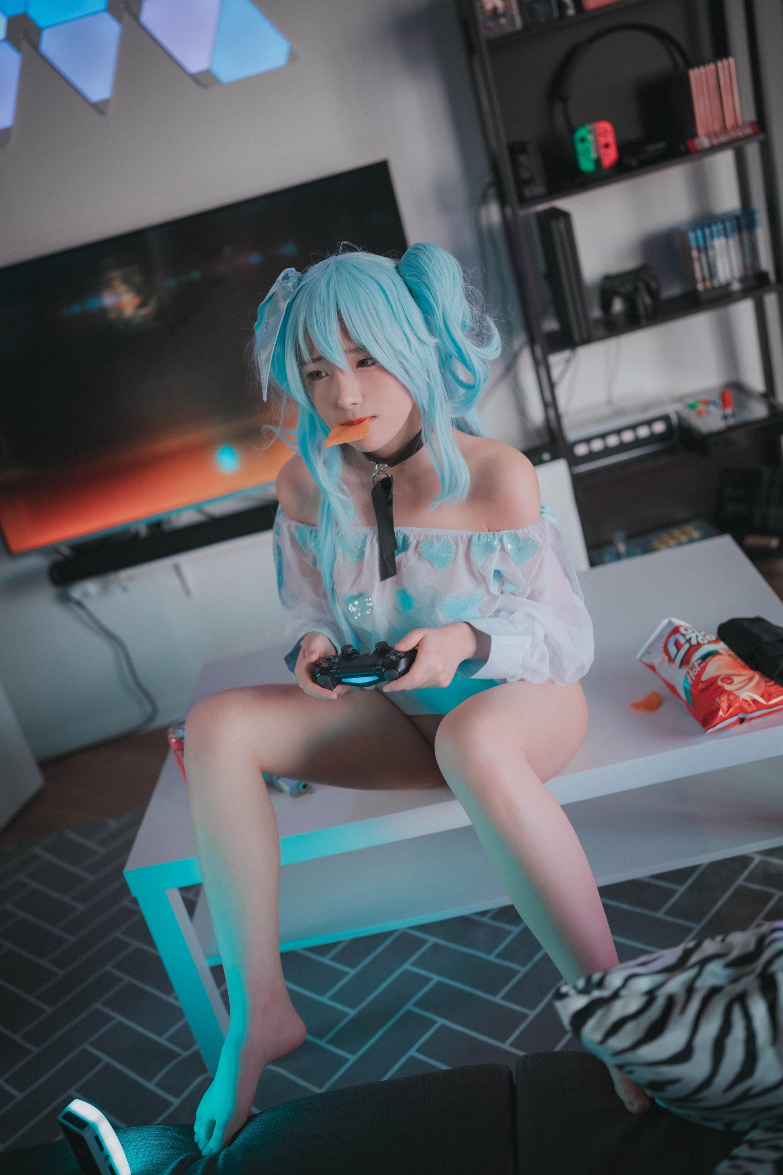 DJAWA 独家 可爱朋克风学生制服套图