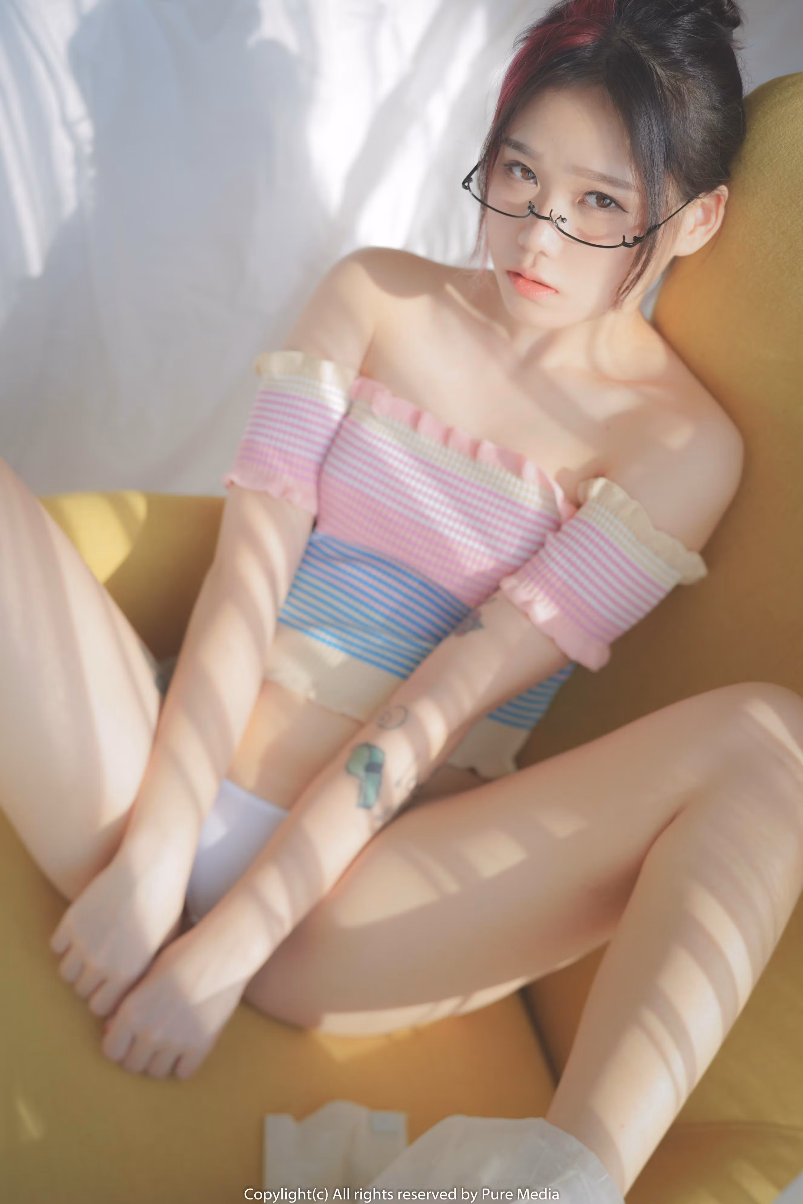 高级感调性 纤瘦骨感白丝套图