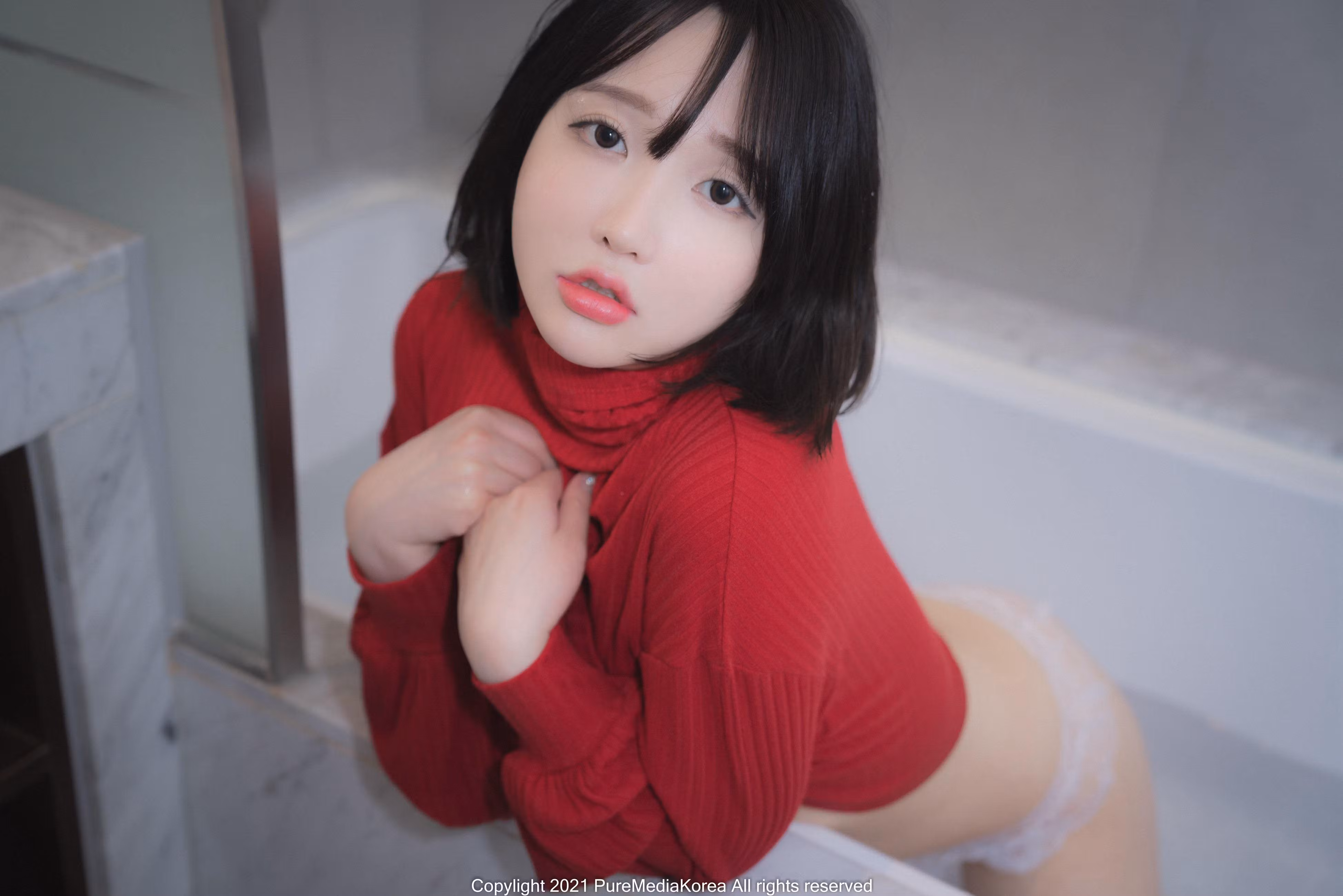 PureMedia孙艺恩浴室湿身写真