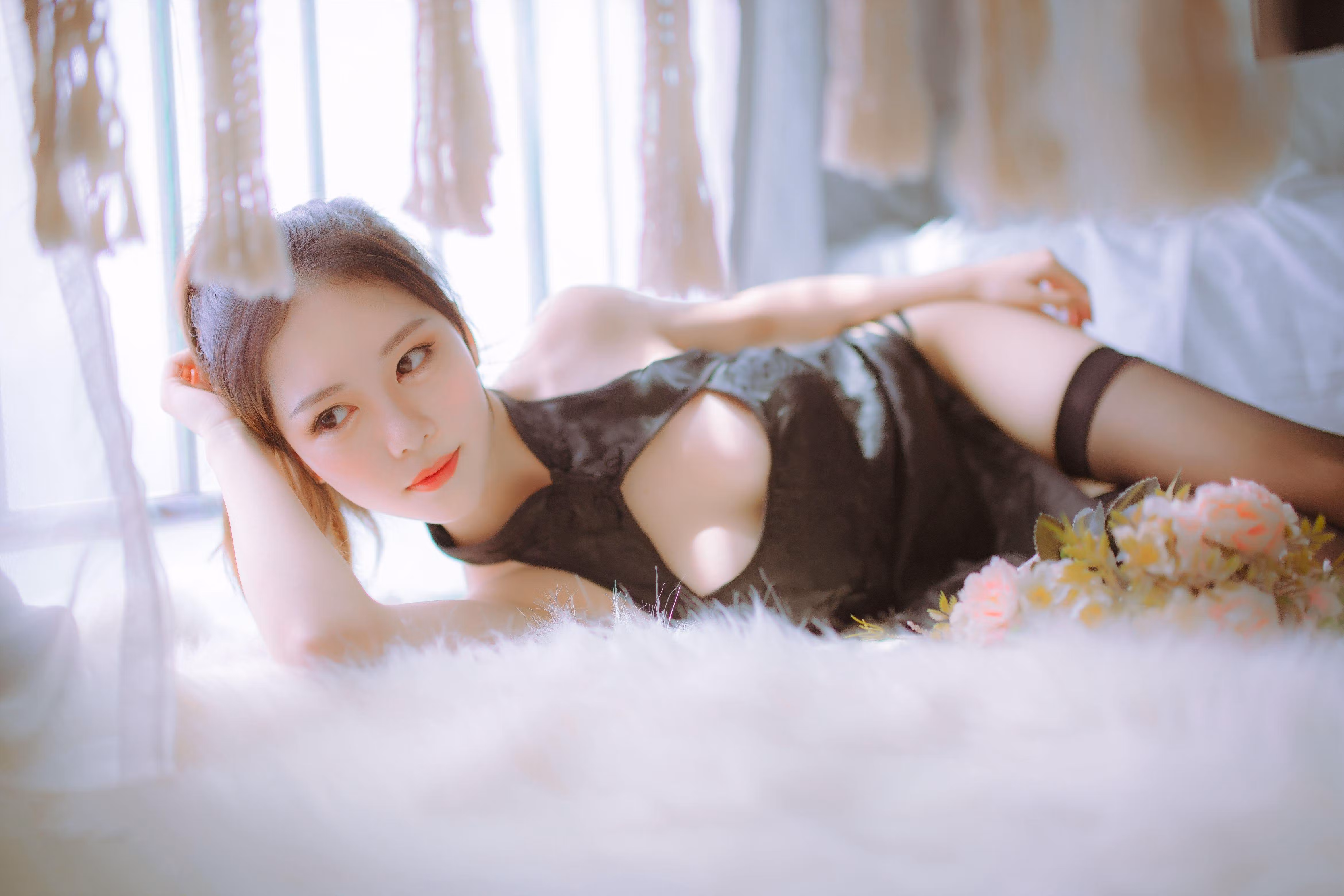 黑丝诱惑美腿