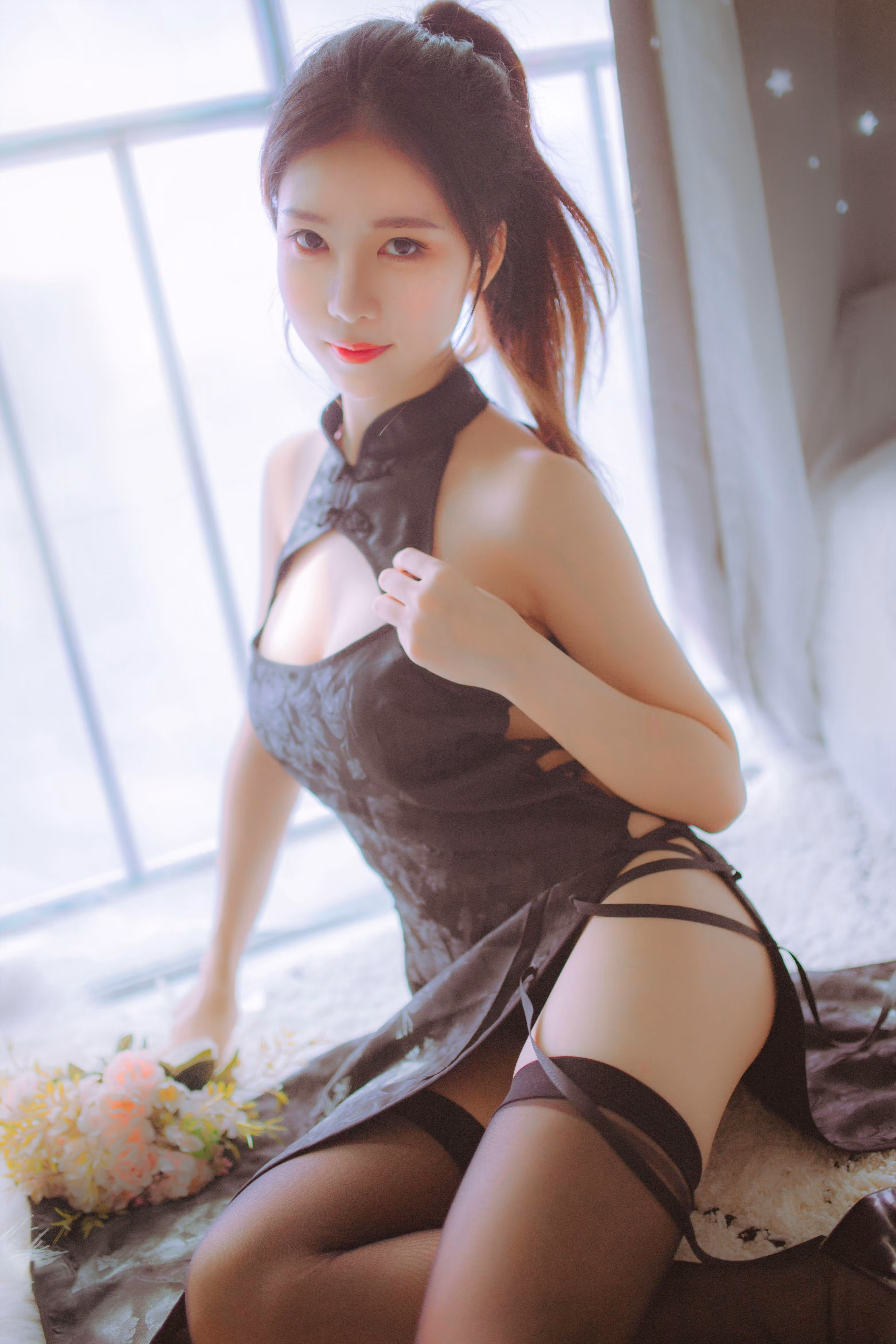 丁字裤翘臀