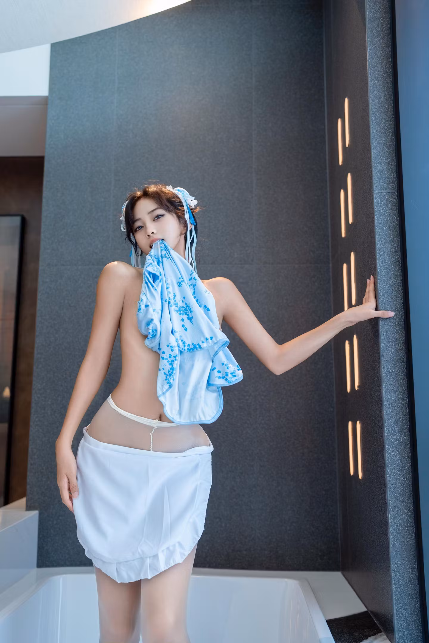 白嫩肌肤局部