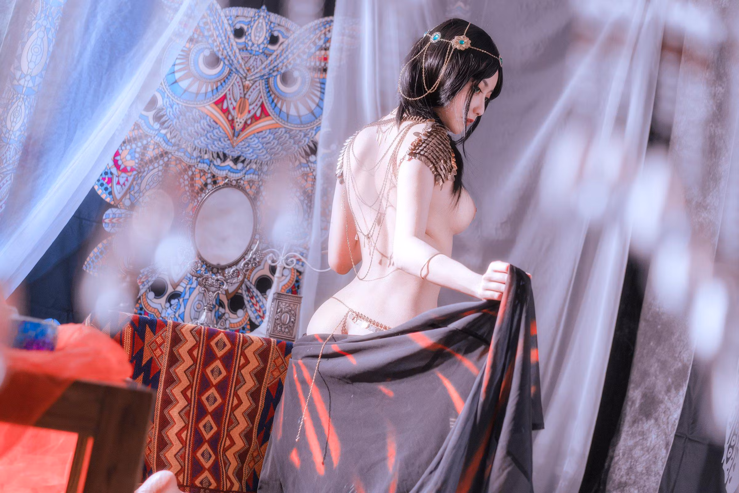 绿洲舞娘系列全裸无圣光大尺度写真