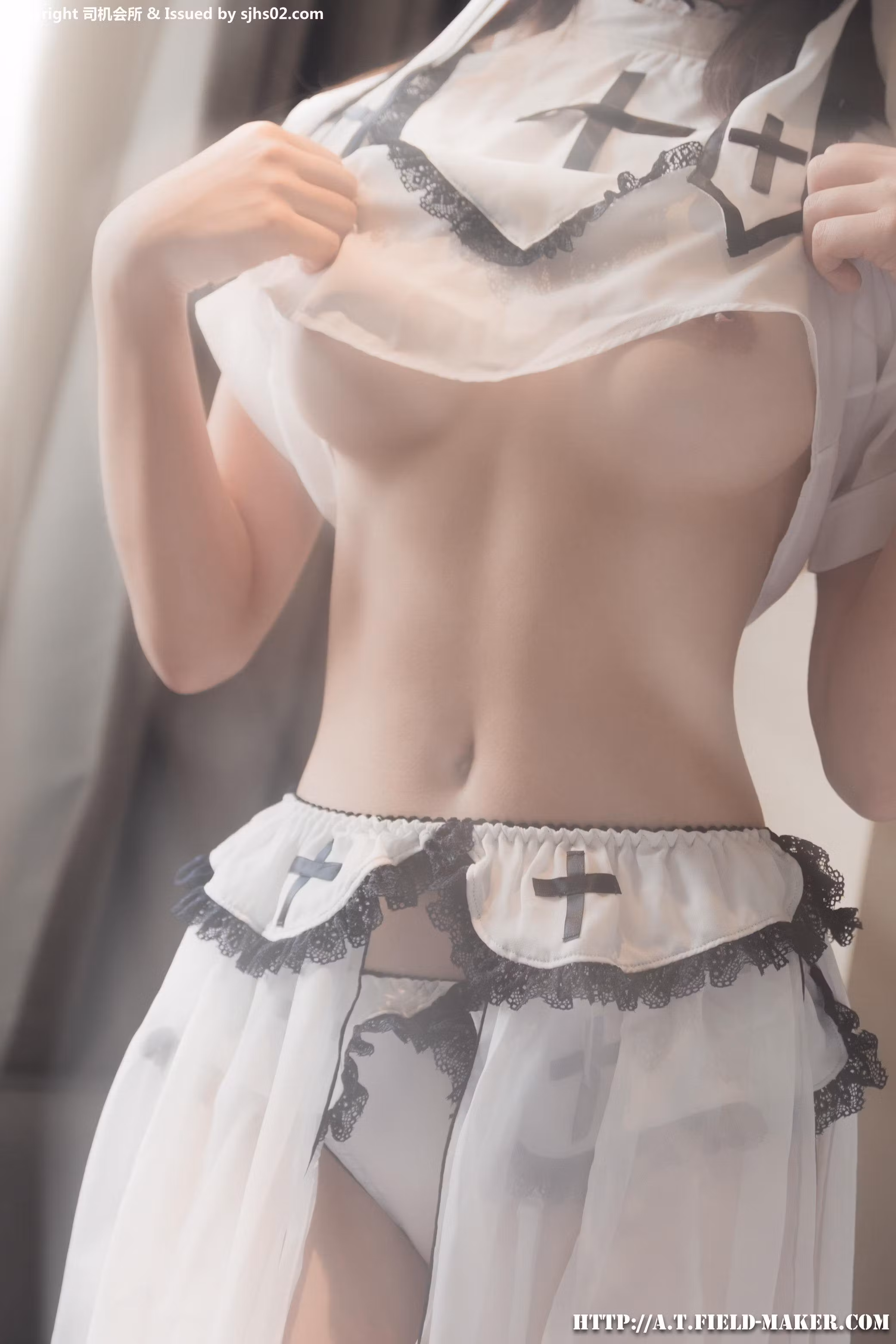 [ATFMaker]司机会所 白修女 COS制服白丝 [63P]