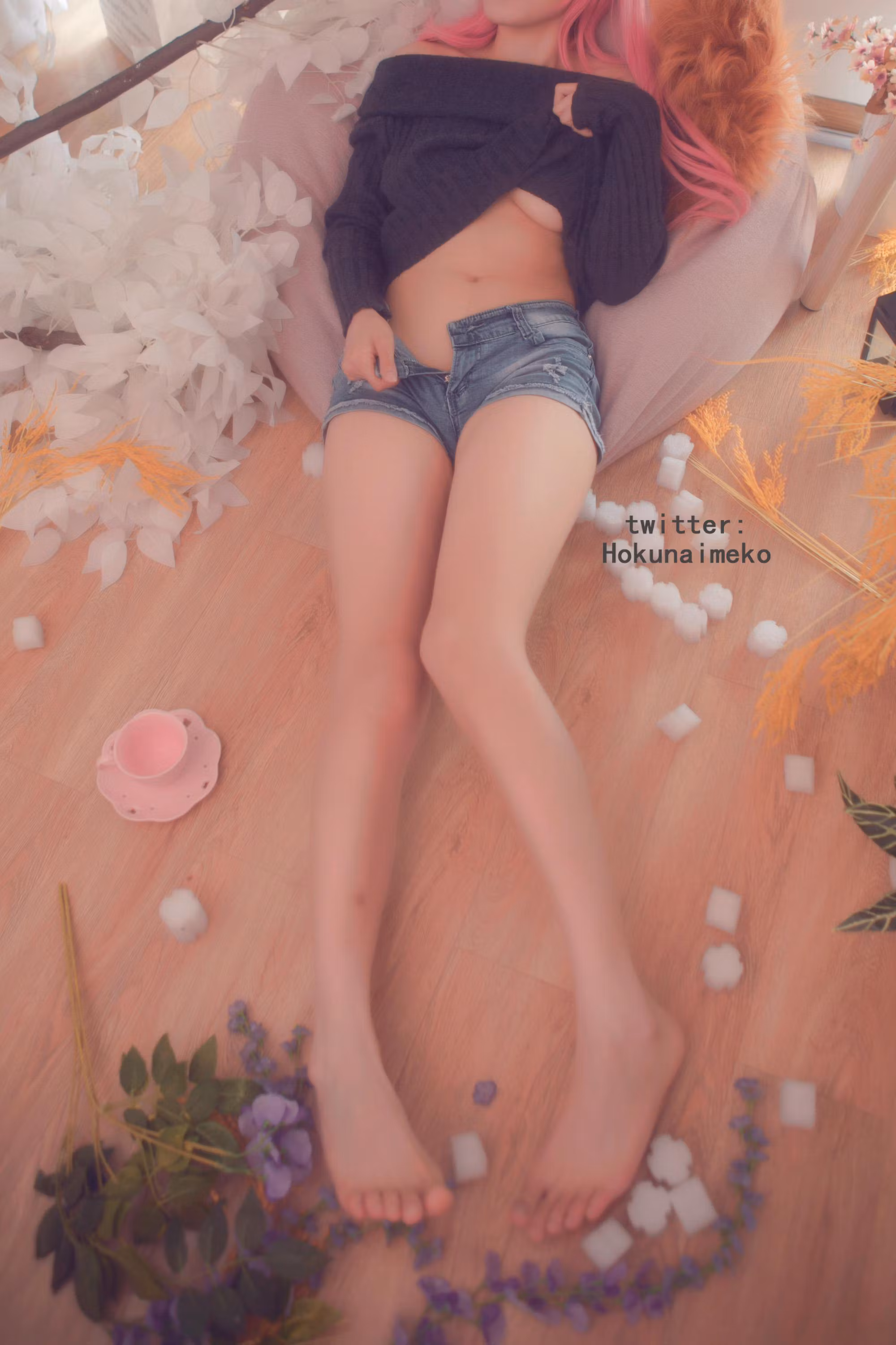 Hokunaimeko系列玉藻前私服全裸大尺度私房写真