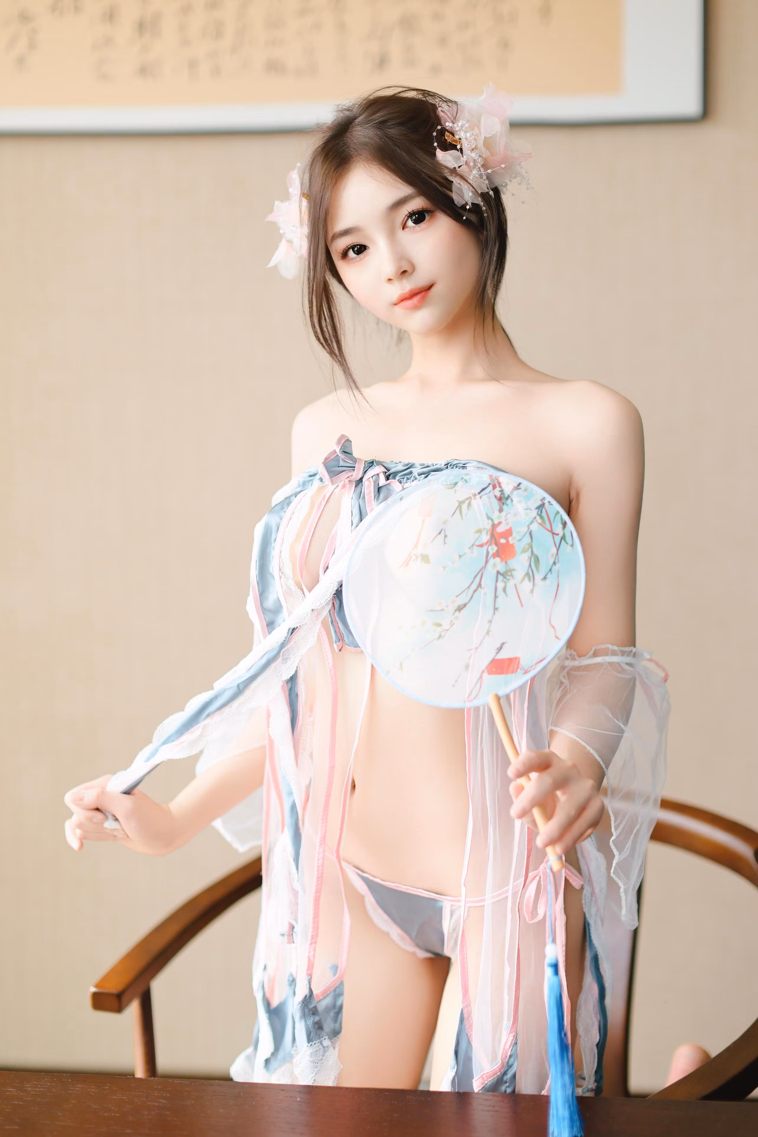 苏软软高清无圣光薄纱私密写真预览