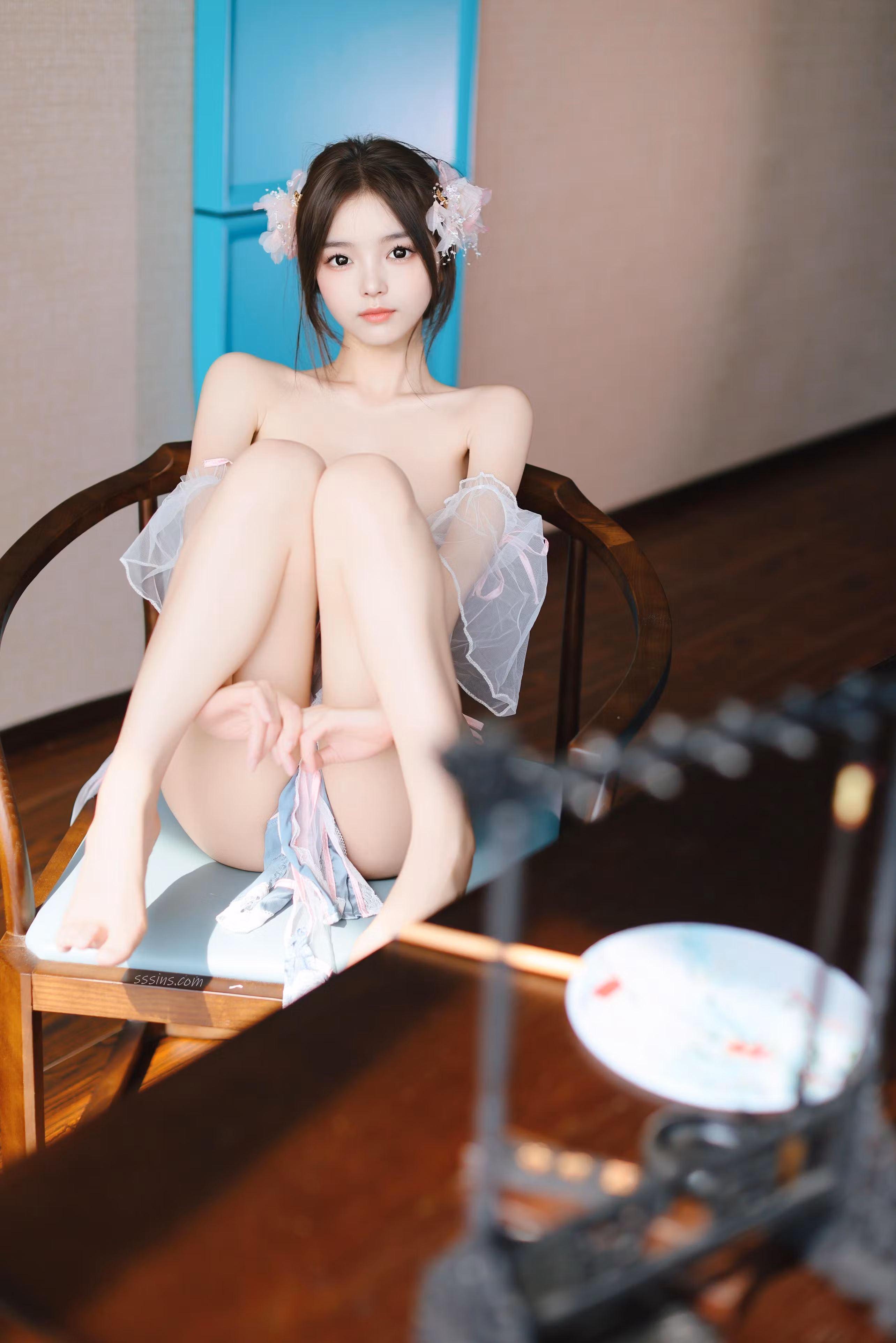 苏软软写真中露点与美胸细节呈现