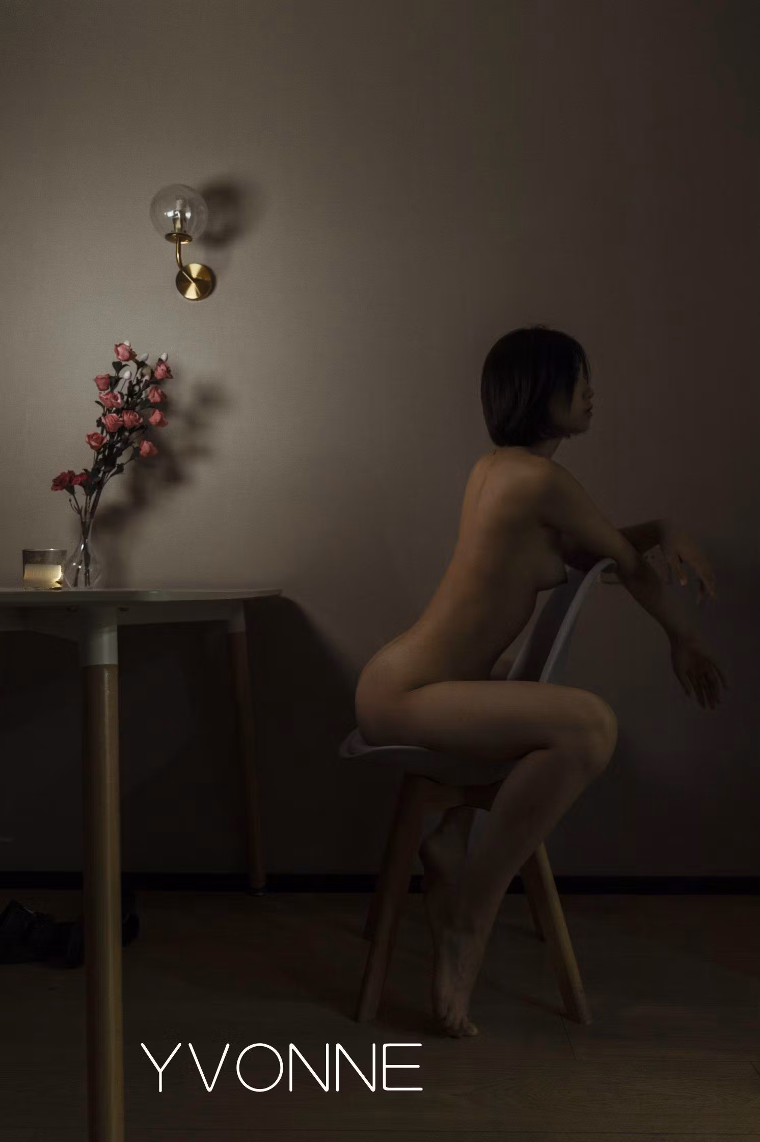 [Youya] [黑丝/丝袜写真] 黑色蕾丝内衣绑带美腿私房 [78P]-软桃社