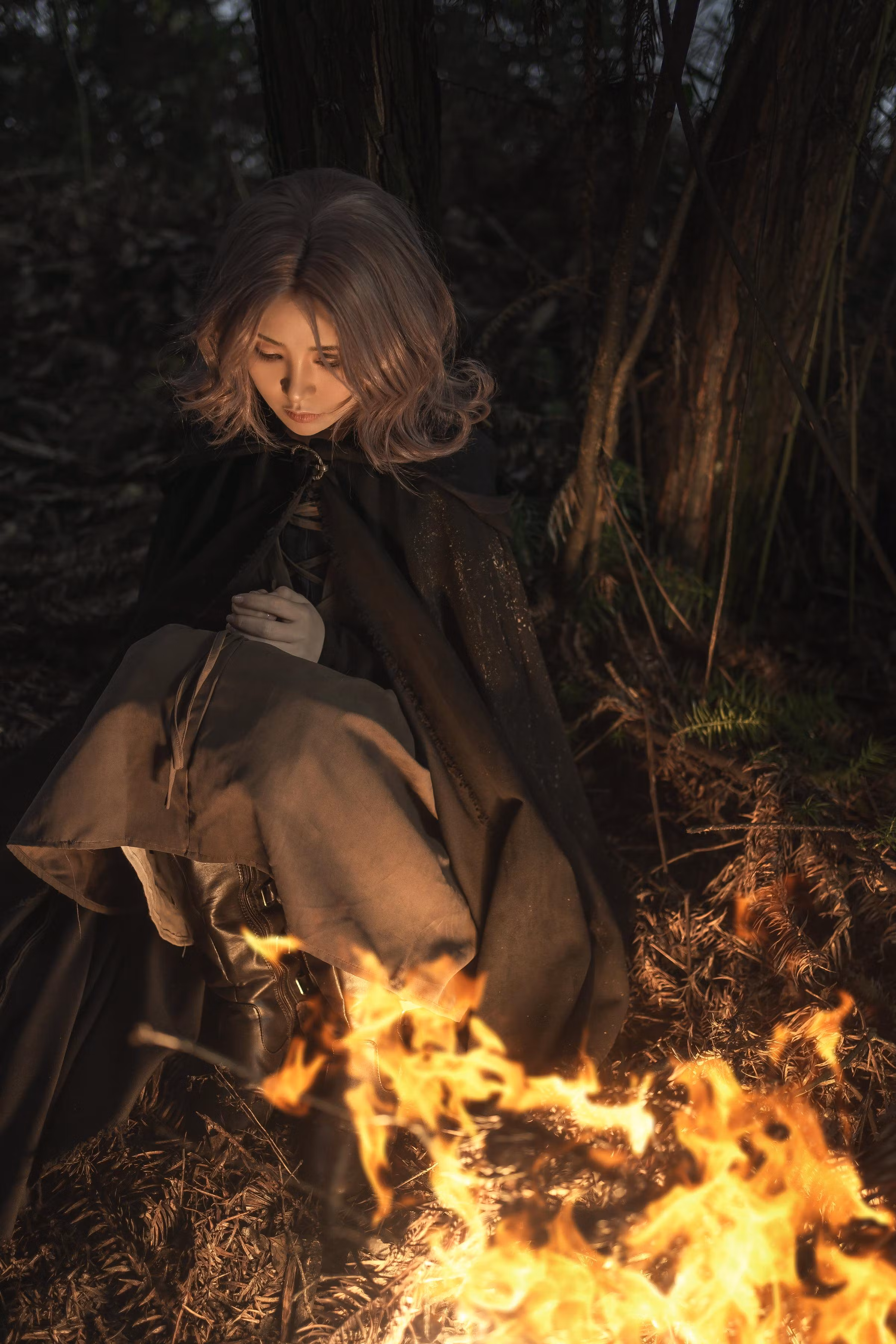 [喵小吉] [动漫COS写真] 艾尔登法环cosplay梅琳娜套图-软桃社