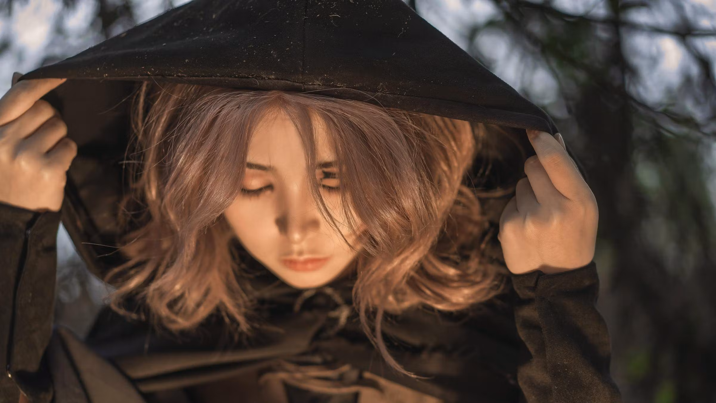 [喵小吉] [动漫COS写真] 艾尔登法环cosplay梅琳娜套图-软桃社