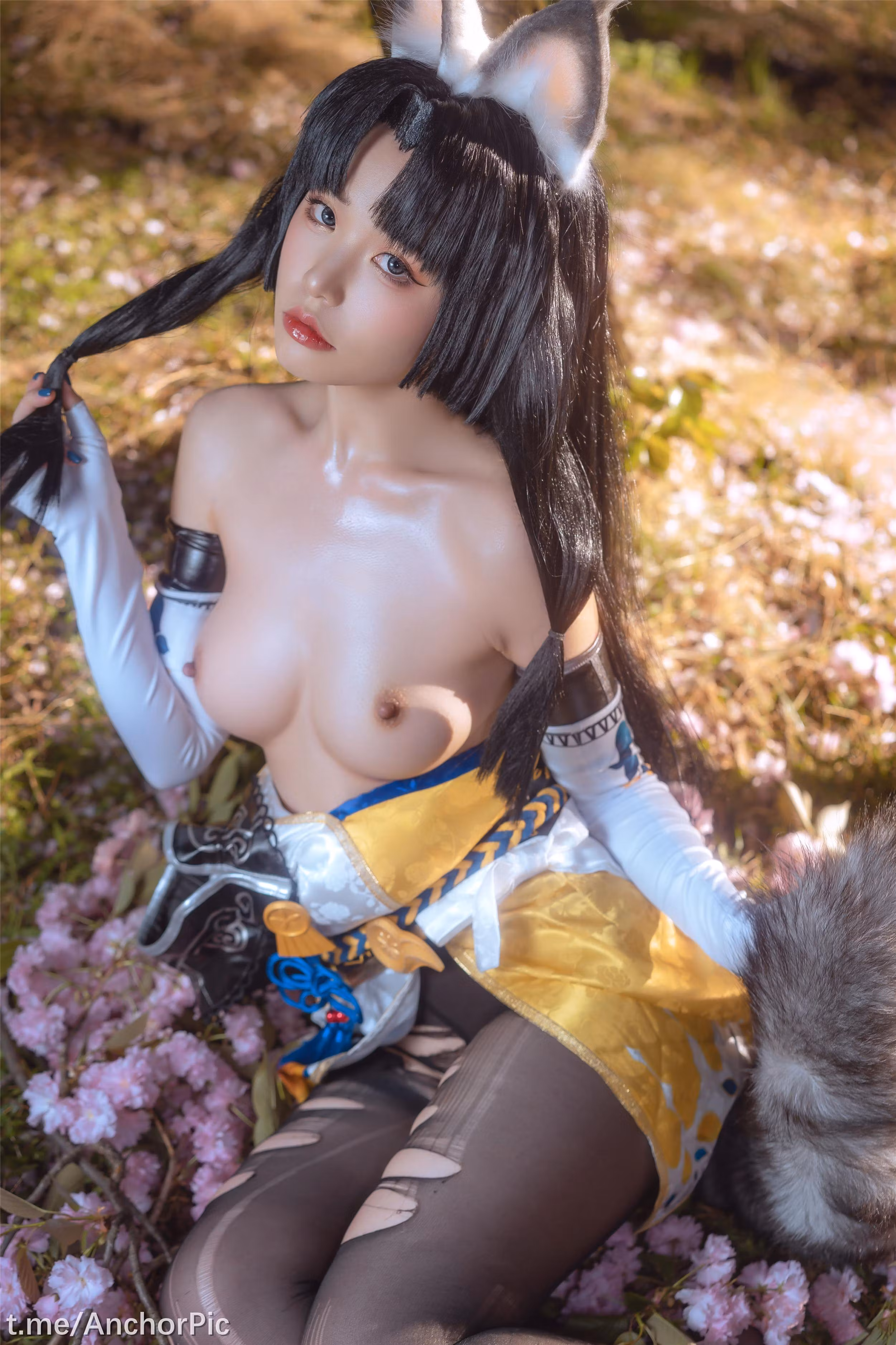 [喵小吉] [动漫COS写真] 永劫无间 胡桃cosplay图集 [50P]-软桃社