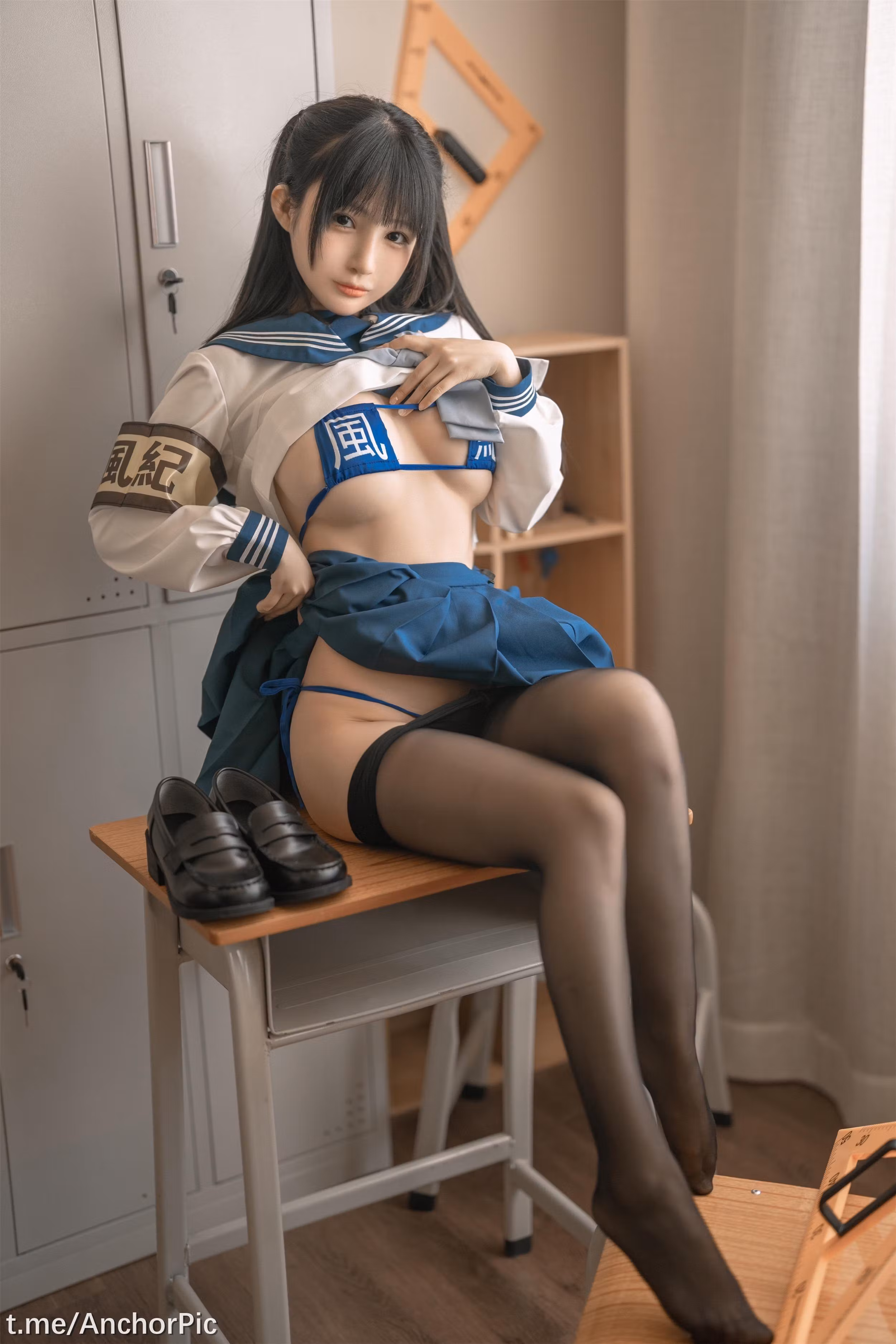 [桜井宁宁] [动漫COS写真] Vol.048 风纪委员图集 [111P]-软桃社