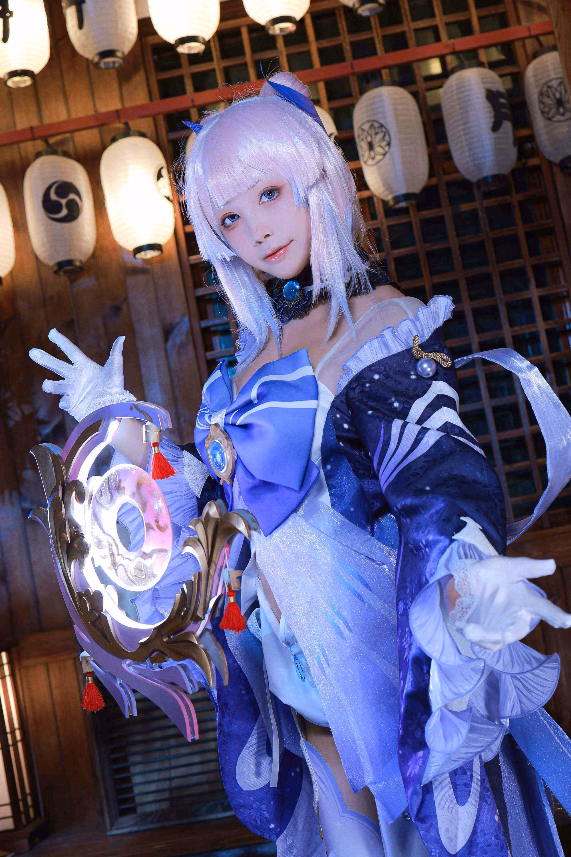 [水淼aqua] [动漫COS写真] Vol.111 珊瑚宫心海Cosplay图集 [50P]-软桃社