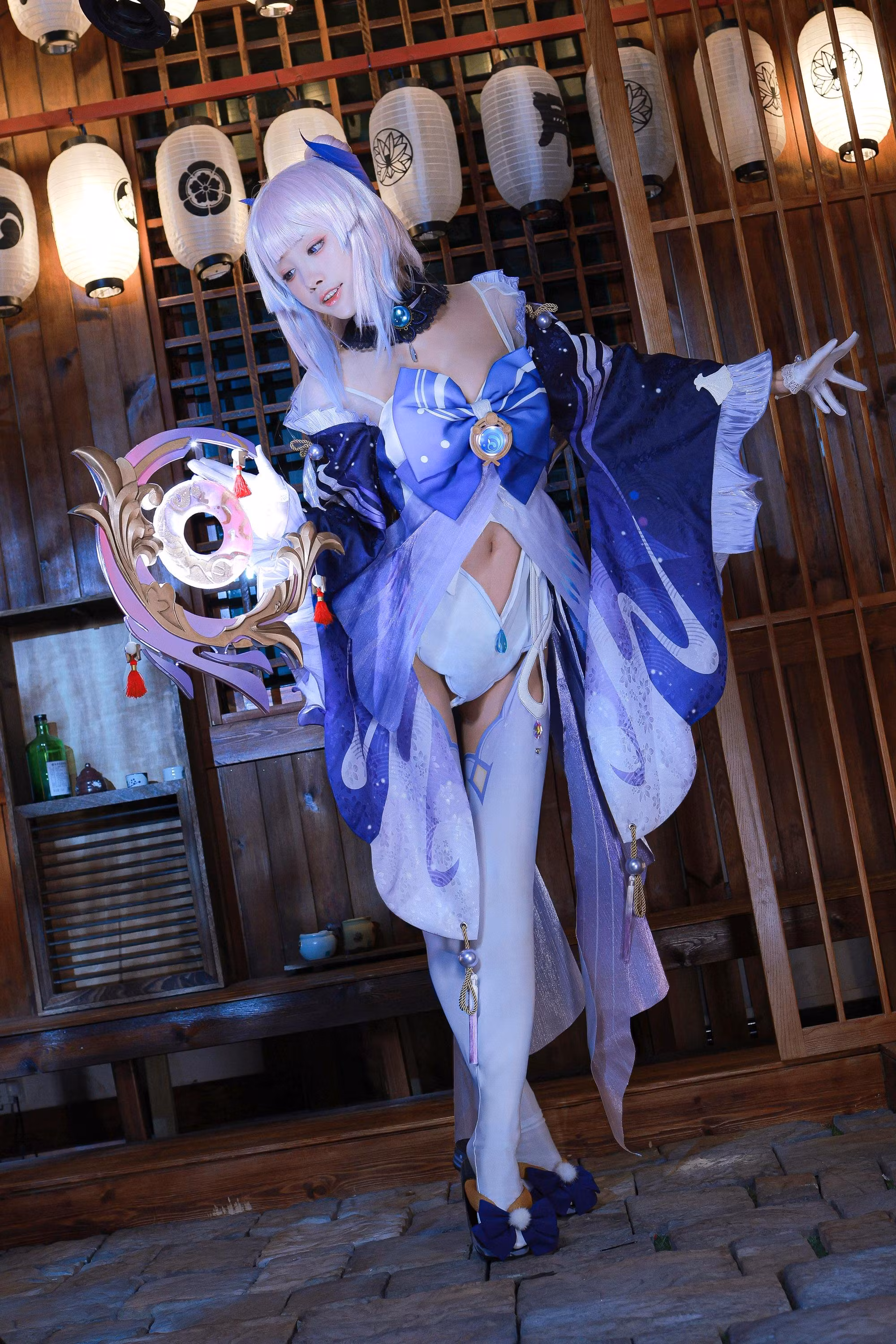 [水淼aqua] [动漫COS写真] Vol.111 珊瑚宫心海Cosplay图集 [50P]-软桃社