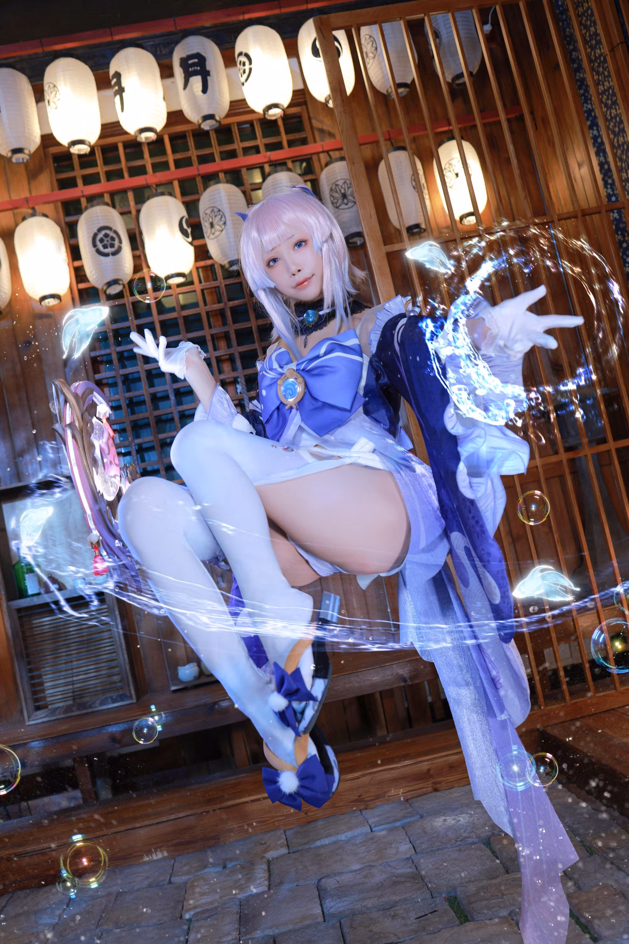 [水淼aqua] [动漫COS写真] Vol.111 珊瑚宫心海Cosplay图集 [50P]-软桃社