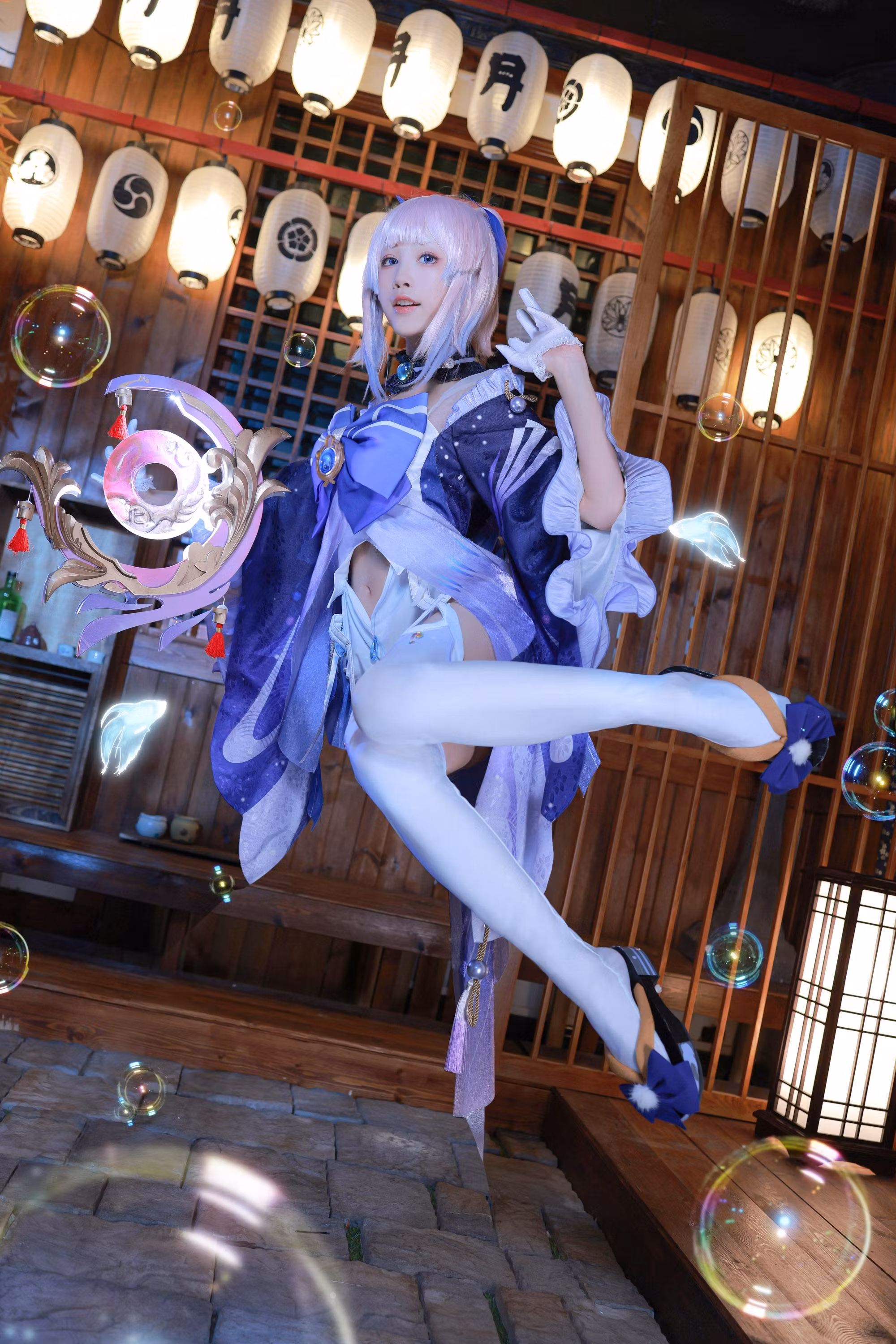 [水淼aqua] [动漫COS写真] Vol.111 珊瑚宫心海Cosplay图集 [50P]-软桃社