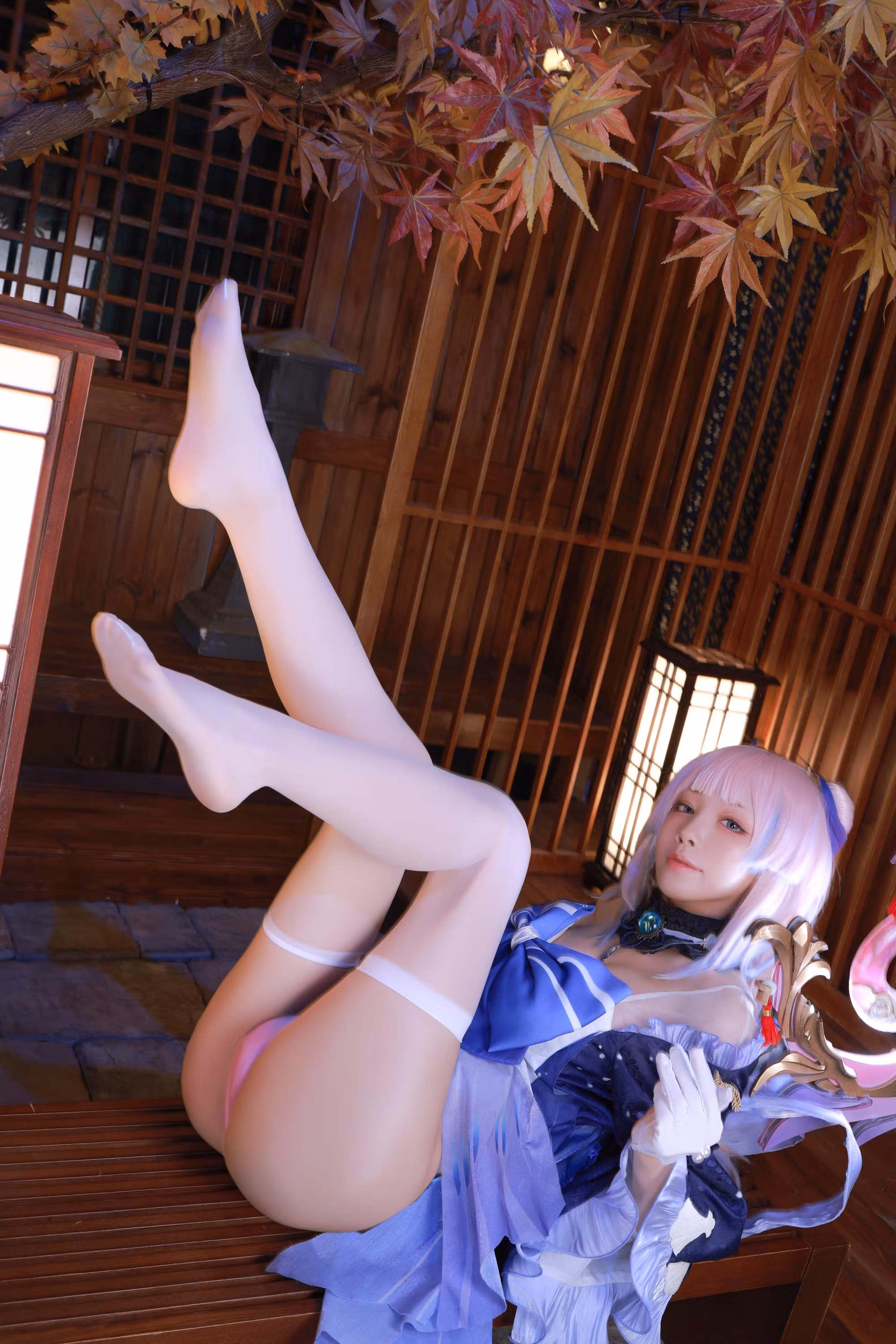 [水淼aqua] [动漫COS写真] Vol.111 珊瑚宫心海Cosplay图集 [50P]-软桃社