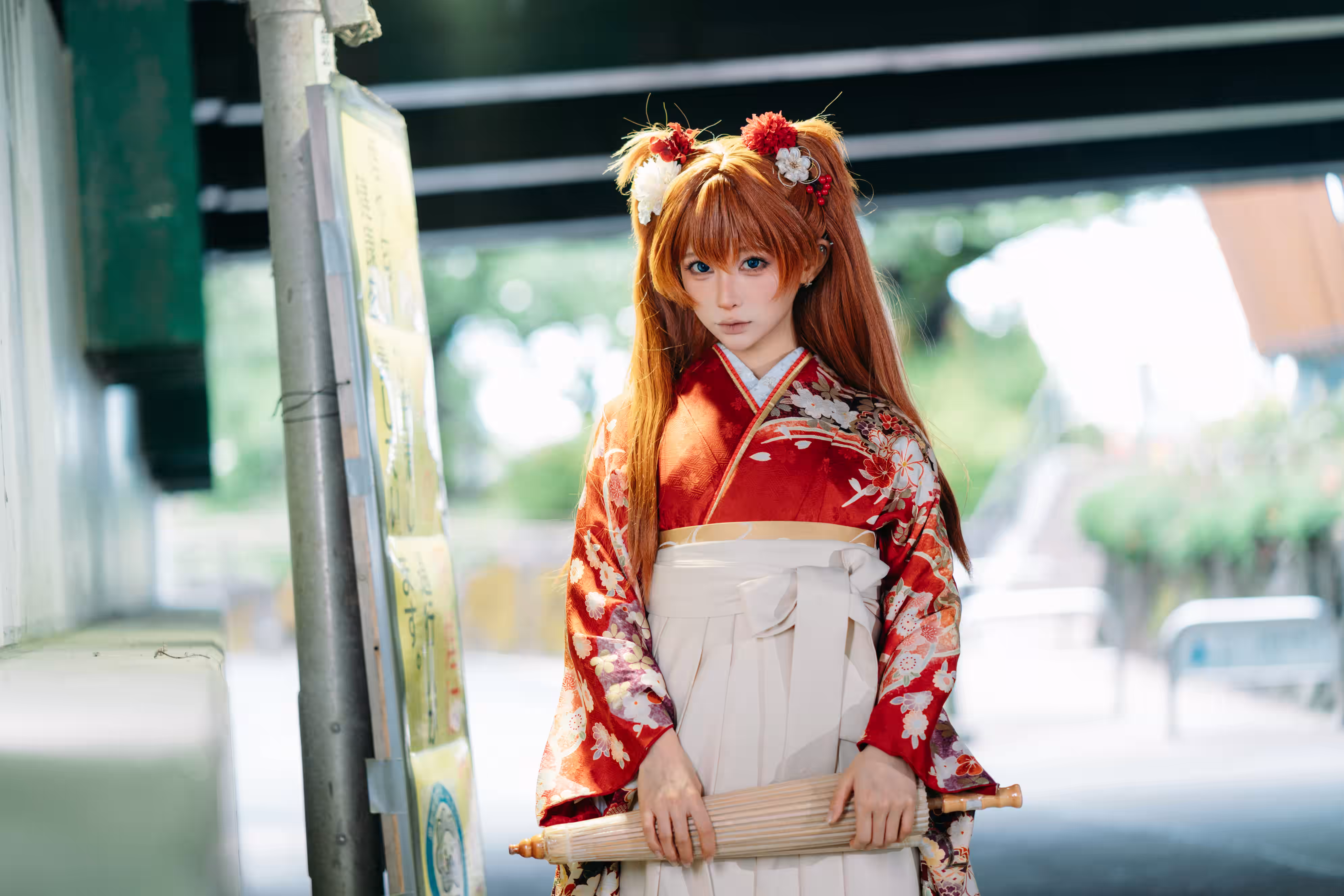 EVA明日香蠢沫沫和服写真高清图