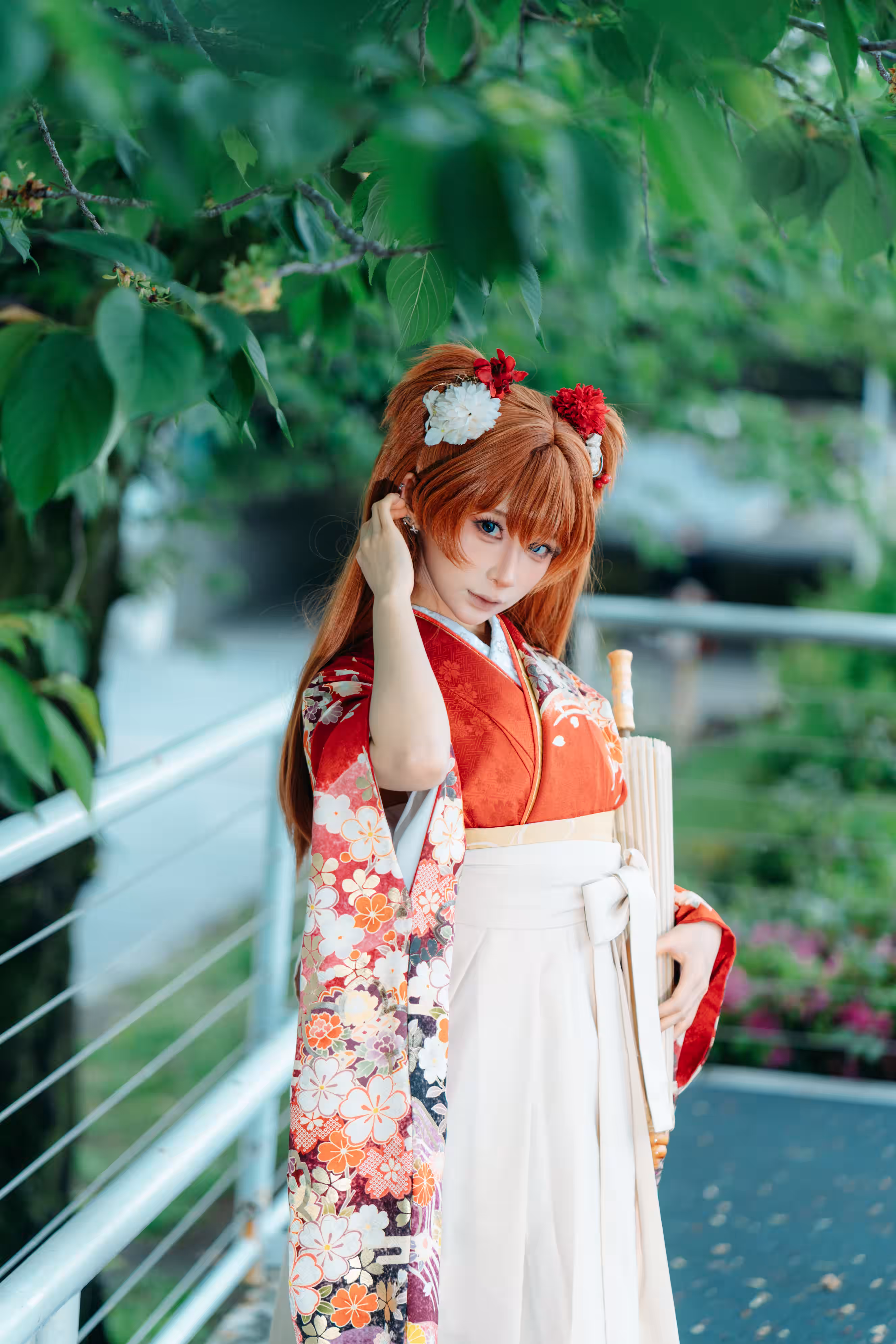 蠢沫沫EVA明日香和服写真图片