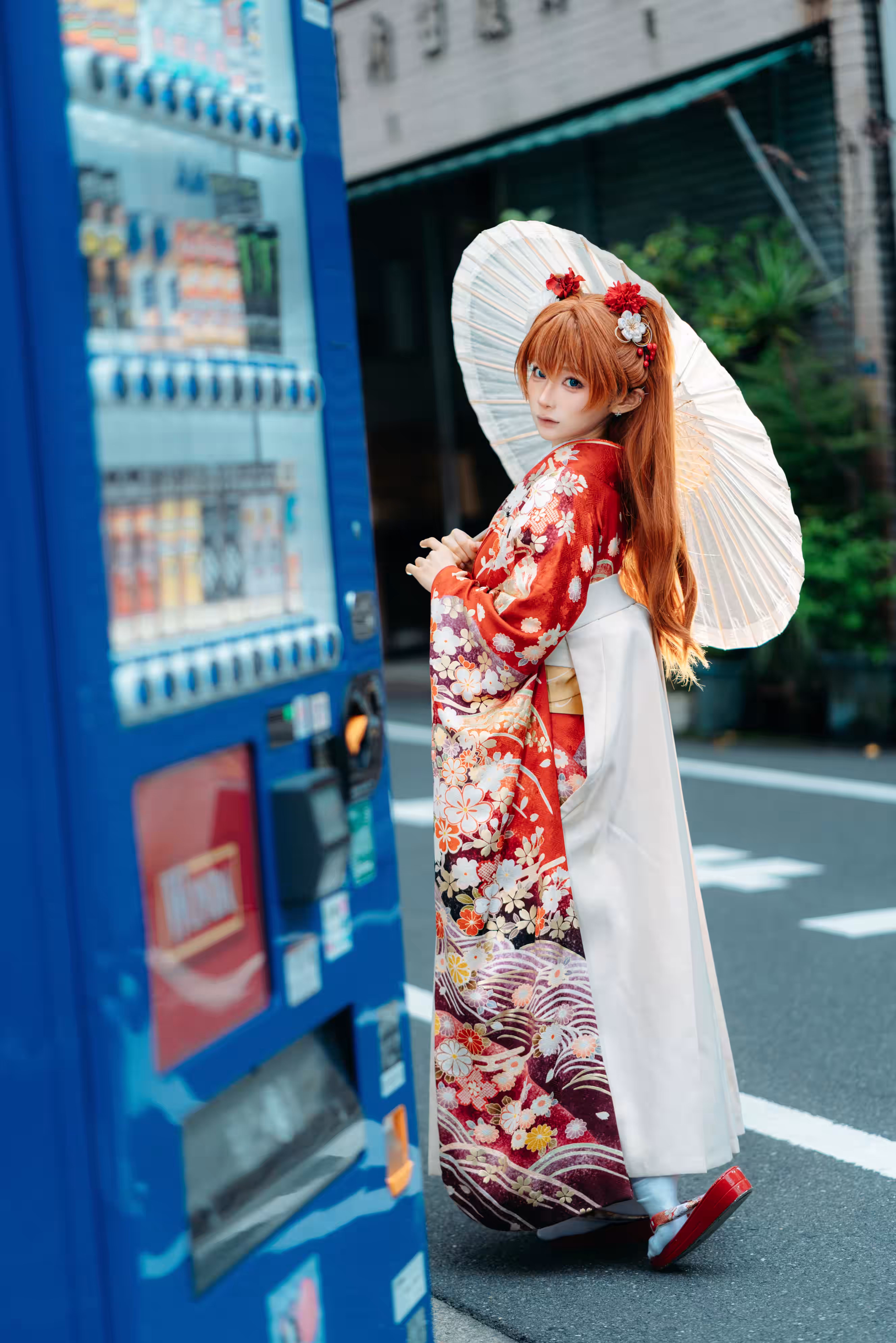 EVA明日香蠢沫沫和服写真高清图