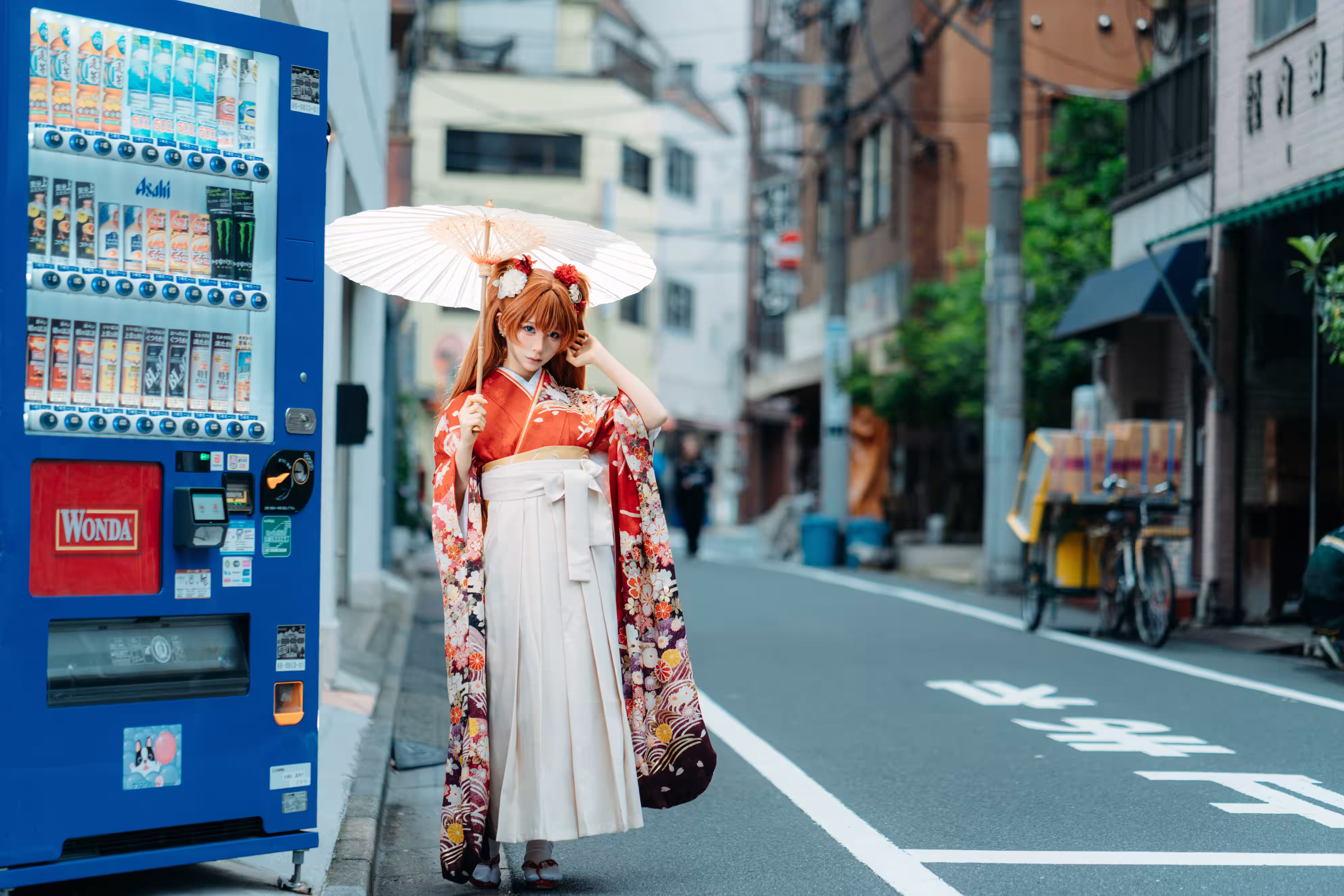 蠢沫沫EVA明日香和服高清图集